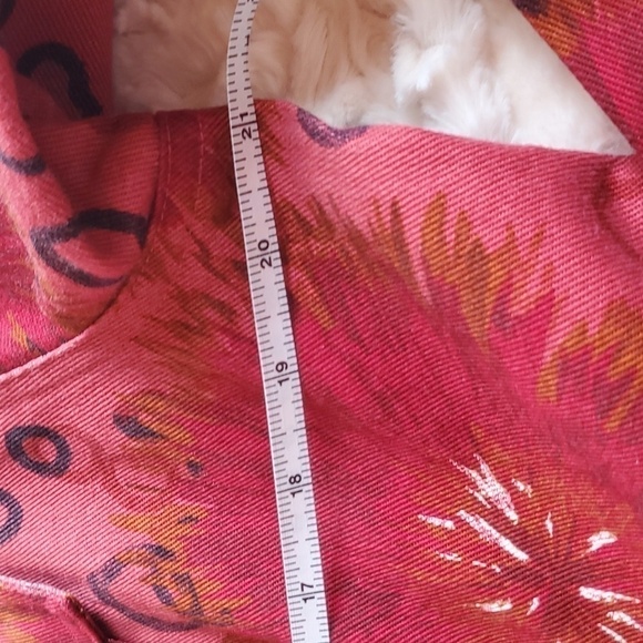 French Laundry Awesome Designed Long Sleeve Collared Pocketed Sz. L Jacket - Picture 3 of 11